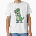 Funny Dinosaur T Rex Stickers Prehistoric Humor by Alchemy Apparel
