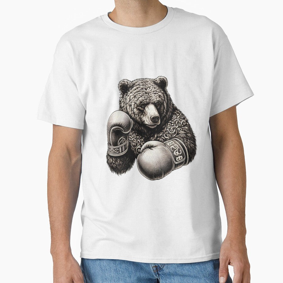 Boxing Bear Fighter Combat Stand by Martial-Art-23