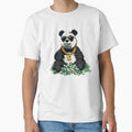 Panda Rich Money | T-Shirt by NicolasGlowArt