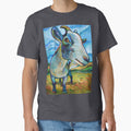 Goat Painting called Van Goat by RobertPhelpsArt