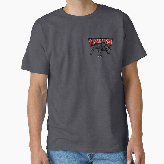 Dangerous Wolf Design With WOLVES Inscription by NoxLand