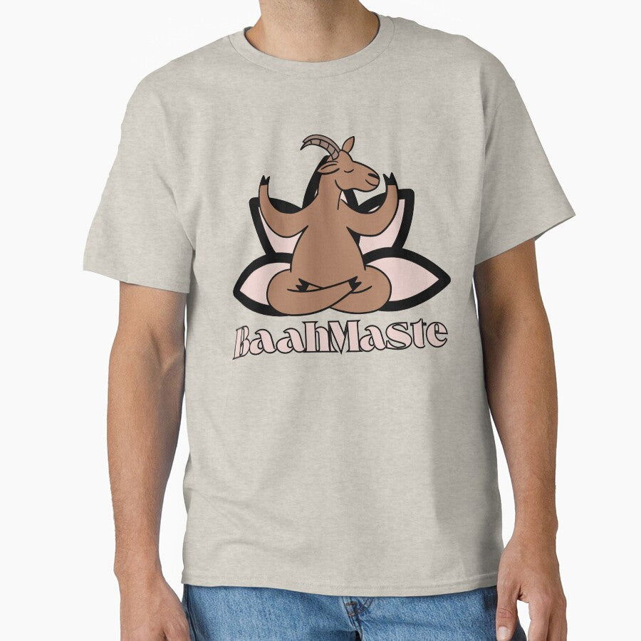 Goat Yoga, Namaste, Lotus Flower, Goat Lover Gift by MerchSearchCO