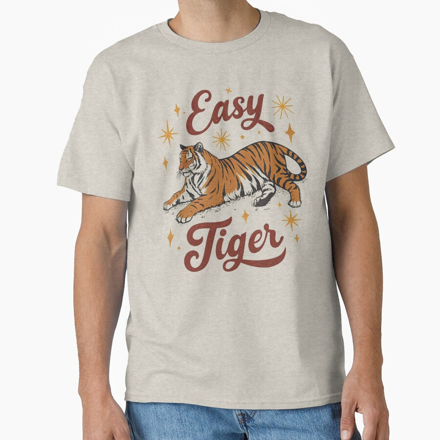Vintage Easy Tiger by Topmaxdesign