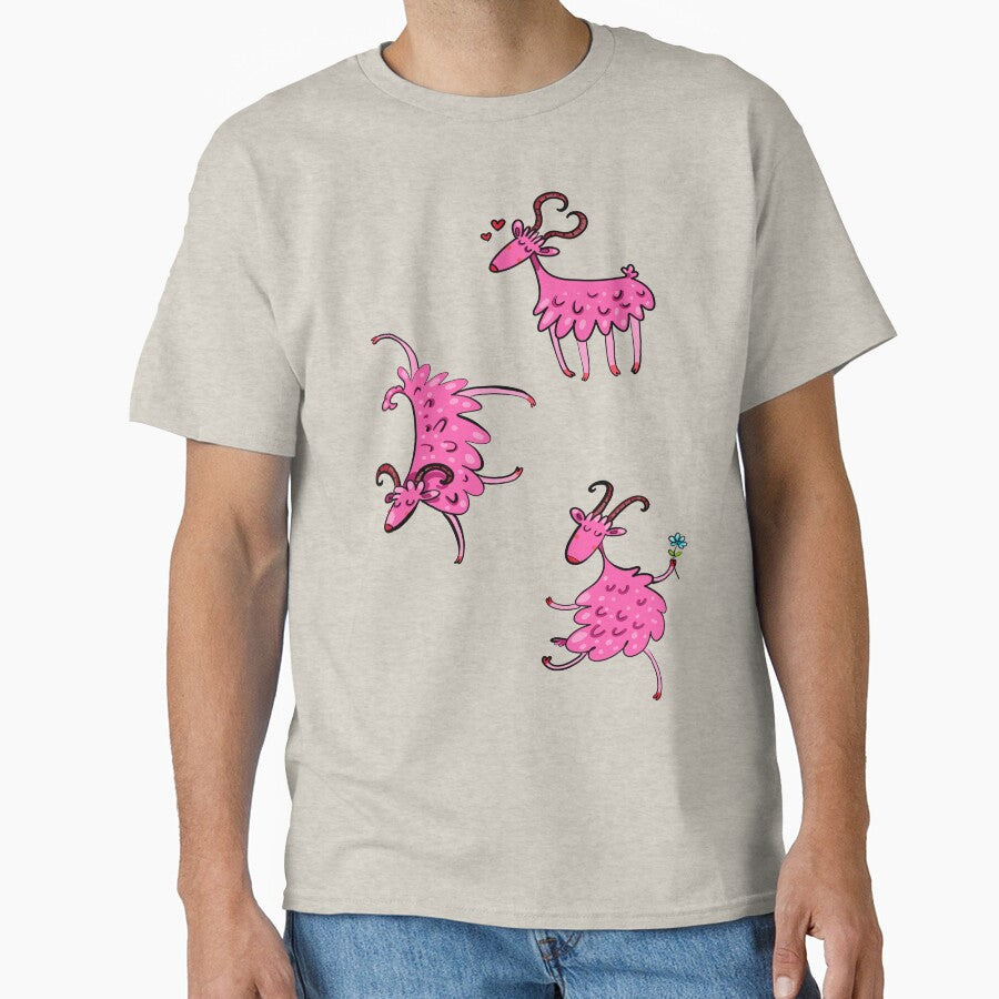 Happy Goat Lovely Modes - Valentine's Day, Christmas And Birthday Gift Ideas For Goats Lovers by ASClothDesign