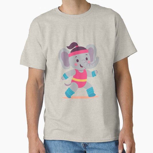 Fitness Elephant by Animal Aura Studio