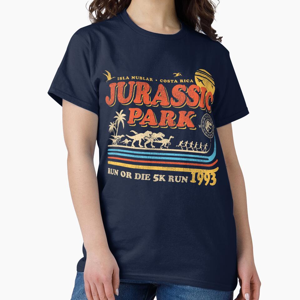 Dinosaur Park Run or Die 1993 Worn by Alema Art