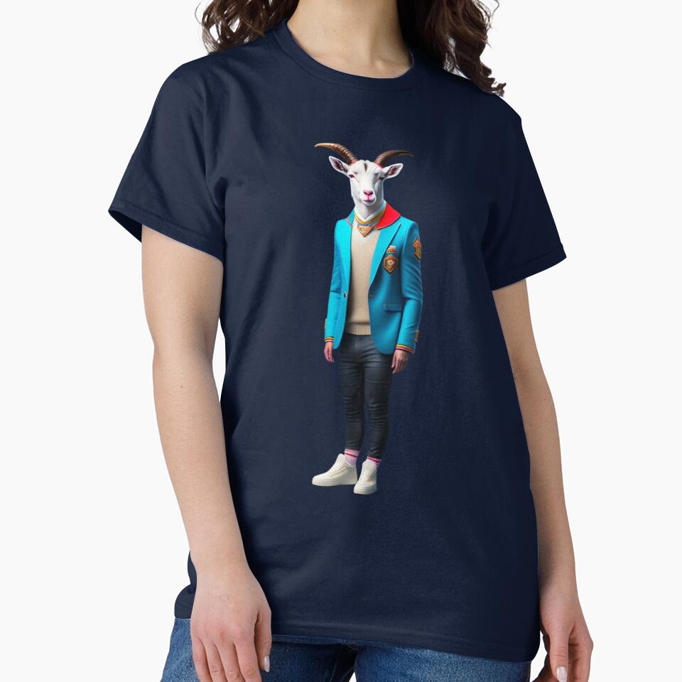 Hipster Goat V11 by HipsterAnimals