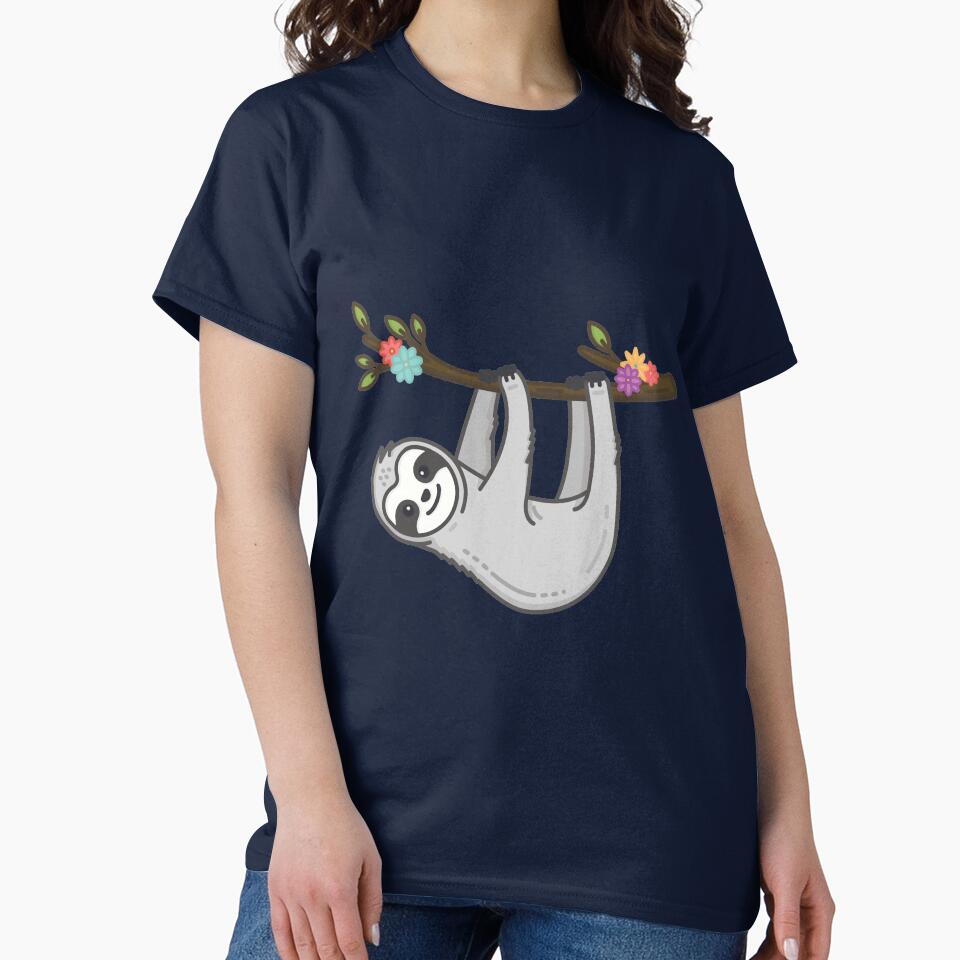 Happy Sloth Pattern by joywoods
