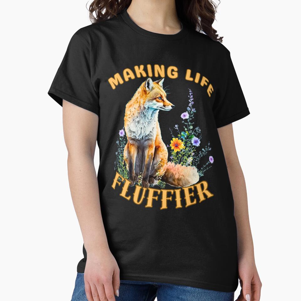 Making Life Fluffier. fox lover by FoxVibes