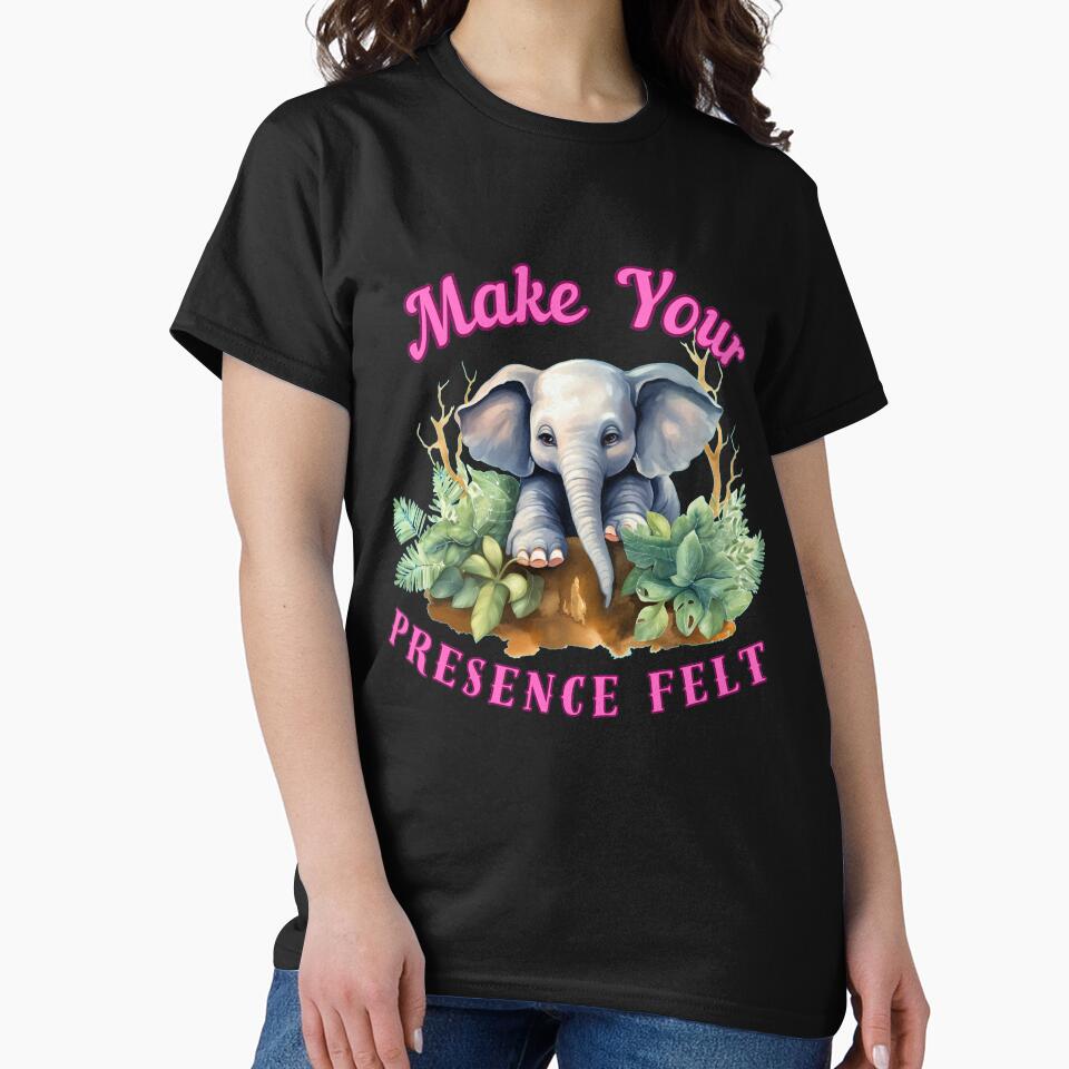 Make Your Presence Felt. elephant head by ElephantVibes