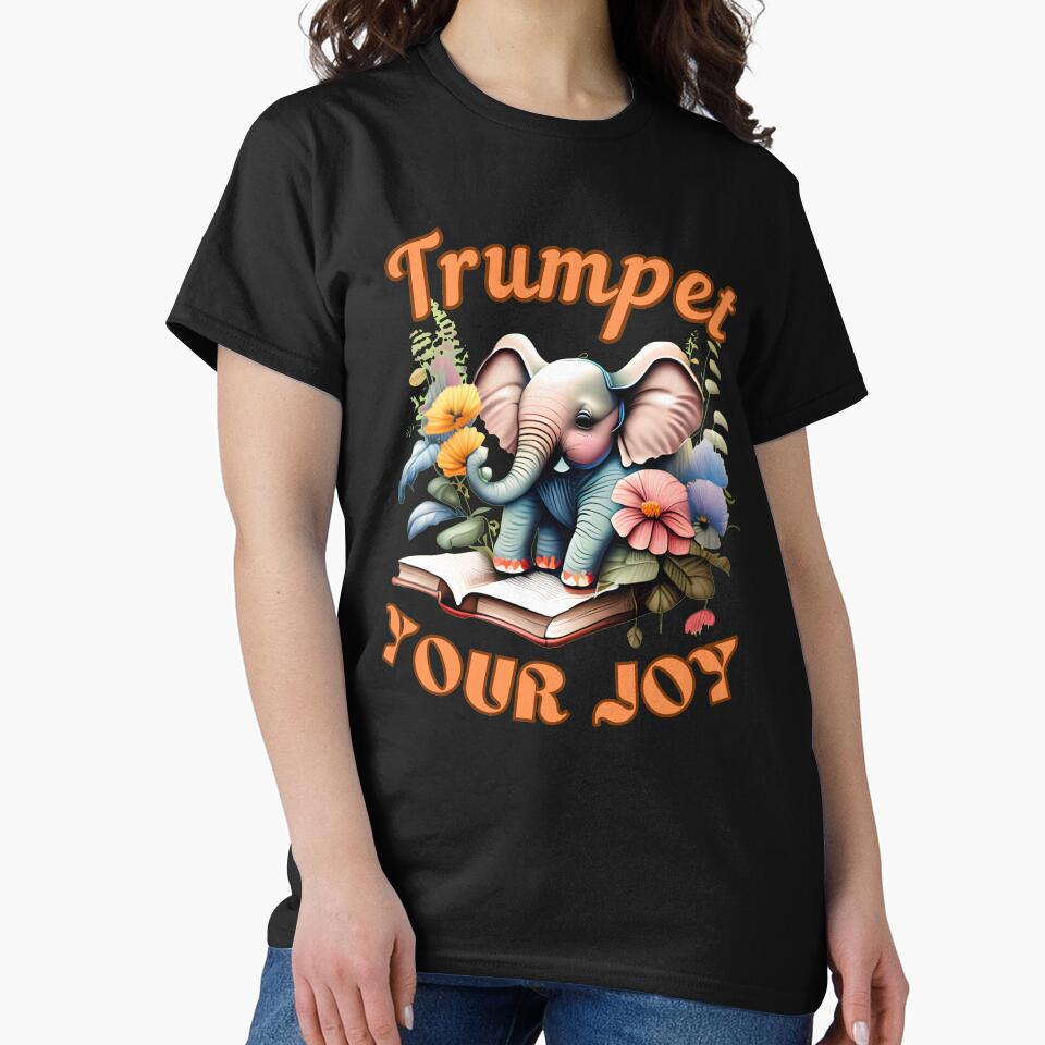 Trumpet Your Joy. surreal elephant by ElephantVibes