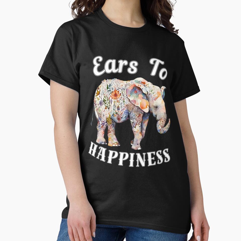 Ears To Happiness. surreal elephant by ElephantVibes