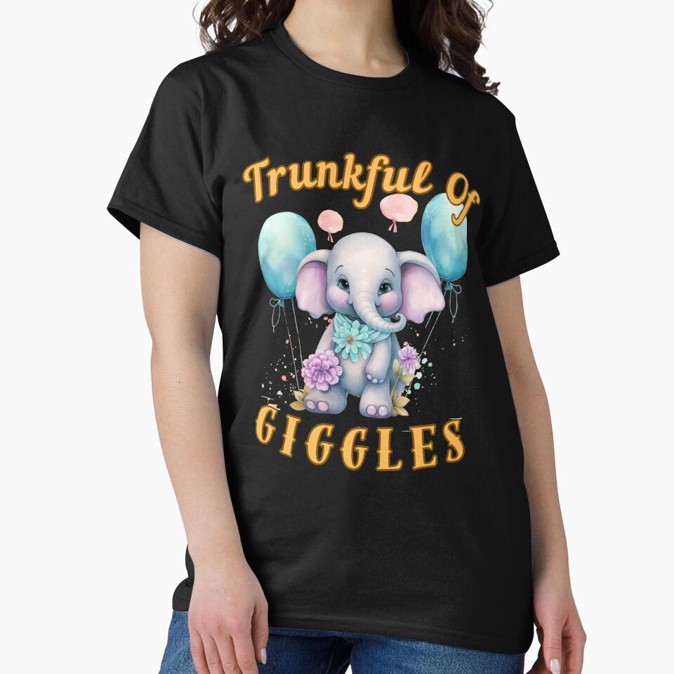Trunkful Of Giggles. elephant lover by ElephantVibes