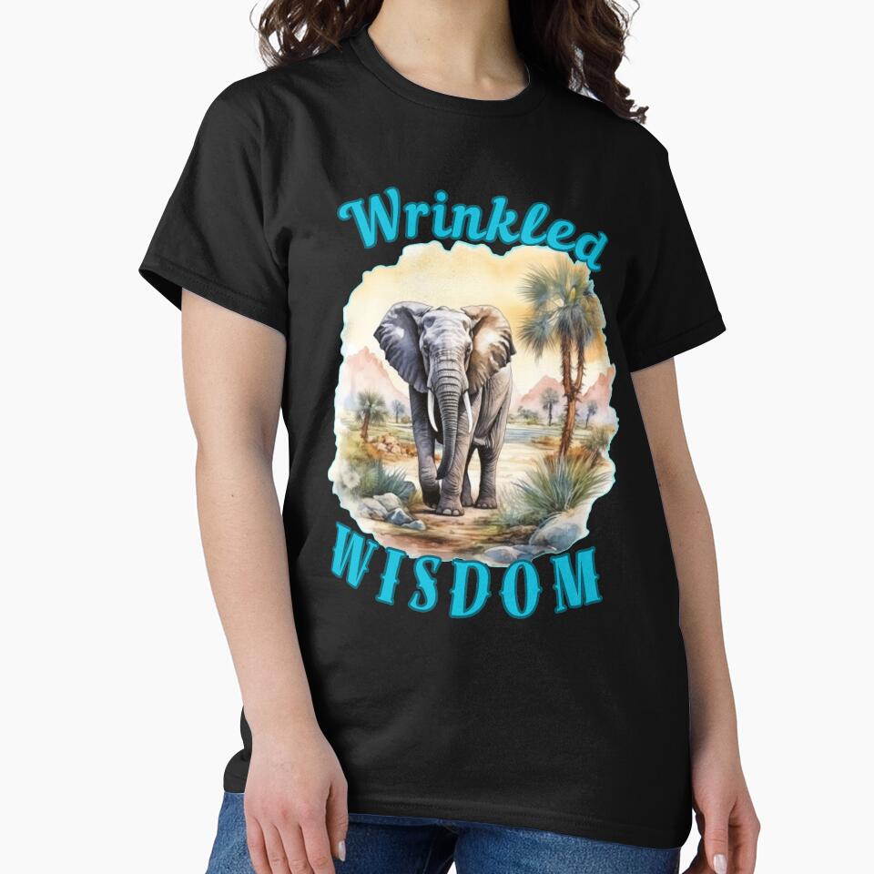 Wrinkled Wisdom. adorable elephant by ElephantVibes