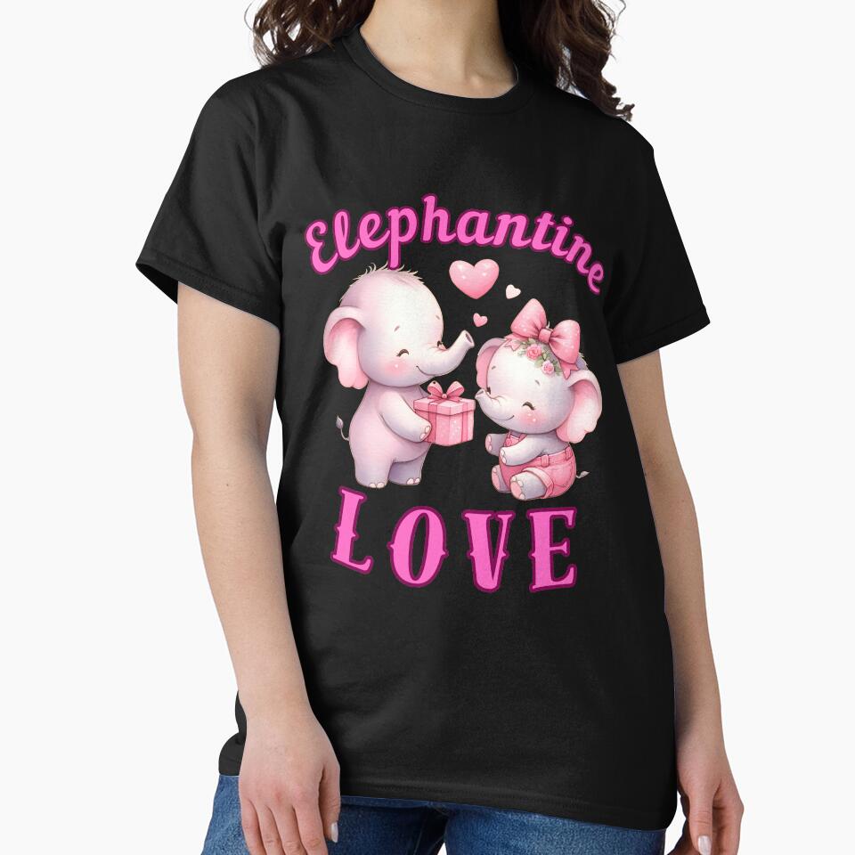 Elephantine Love. elephant saying by ElephantVibes
