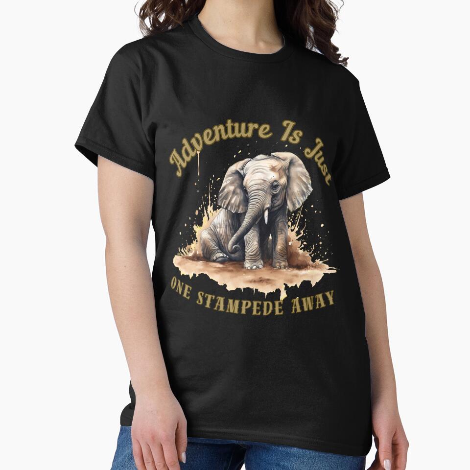 Adventure Is Just One Stampede Away. african elephant by ElephantVibes