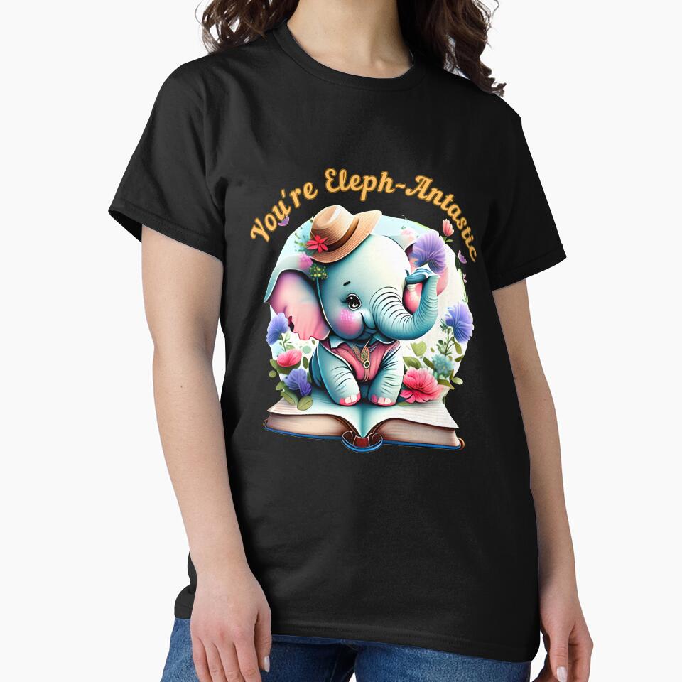 You're Eleph-Antastic. adorable elephant by ElephantVibes