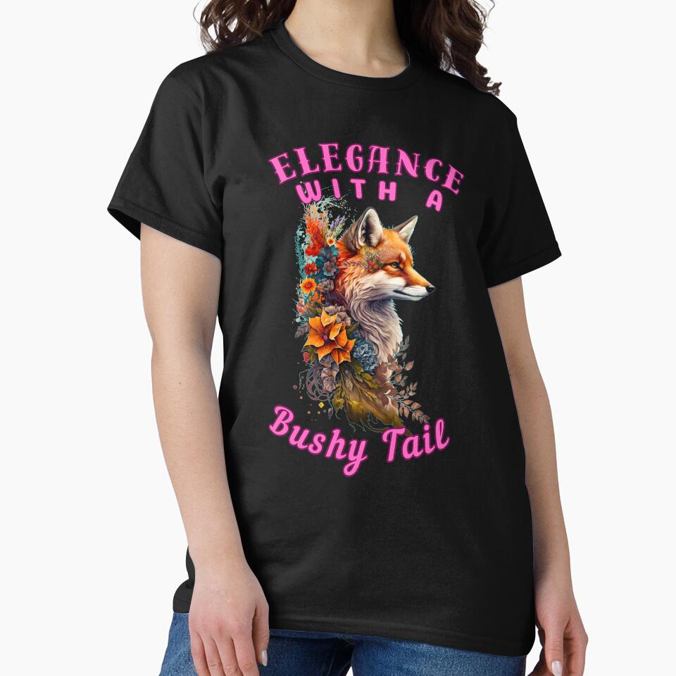 Elegance With A Bushy Tail. fox foxes by FoxVibes