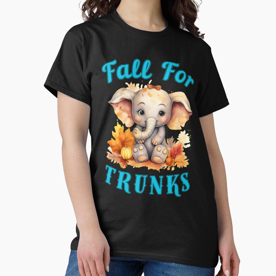 Fall For Trunks. funny elephant by ElephantVibes