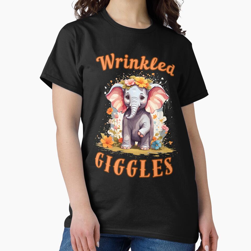 Wrinkled Giggles. surreal elephant by ElephantVibes