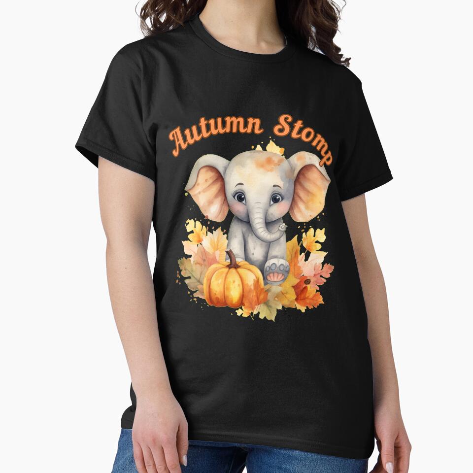 Autumn Stomp. elephant face by ElephantVibes