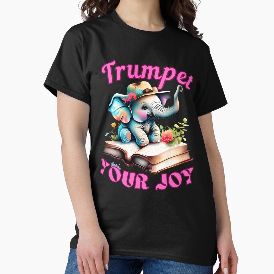 Trumpet Your Joy. elephant quote by ElephantVibes