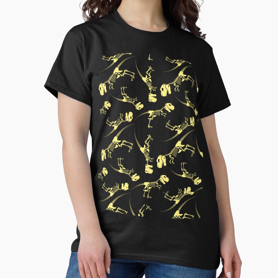 Dinosaur Skeleton Pattern by cgroenewald