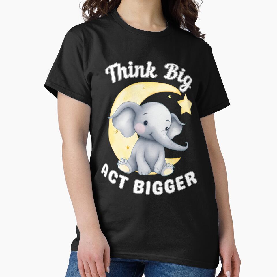 Think Big, Act Bigger. surreal elephant by ElephantVibes