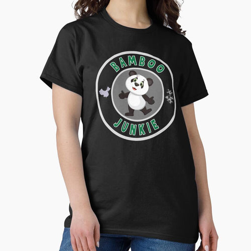 Bamboo Junkie Funny Panda by MojaveTradePost
