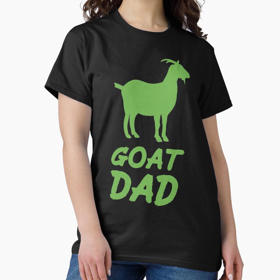 Goat Dad for Goat Lovers, Green by Mochi-Merch