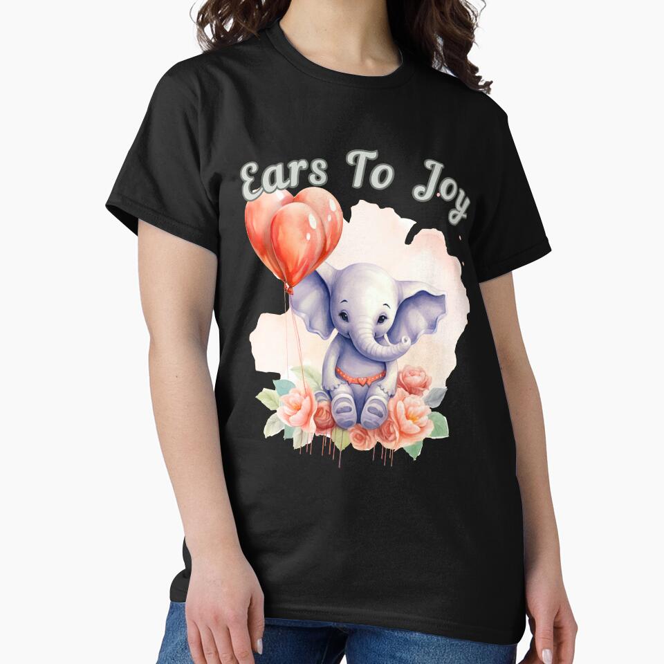 Ears To Joy. elephant portrait by ElephantVibes