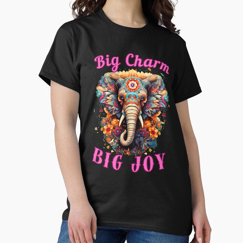 Big Charm, Big Joy. elephant quote by ElephantVibes