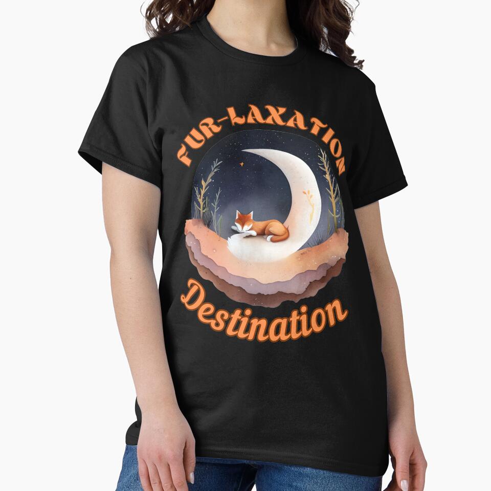 Fur-laxation Destination. fox portrait by FoxVibes