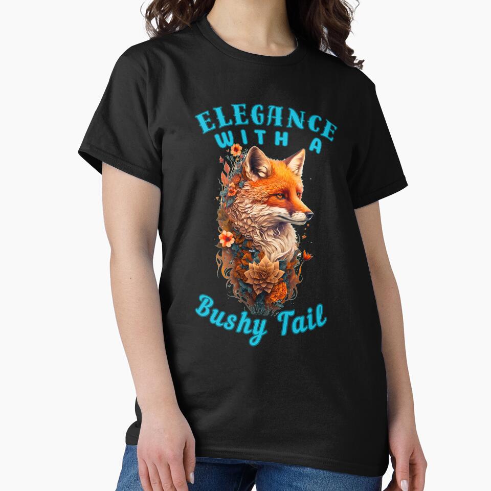 Elegance With A Bushy Tail. fox face by FoxVibes