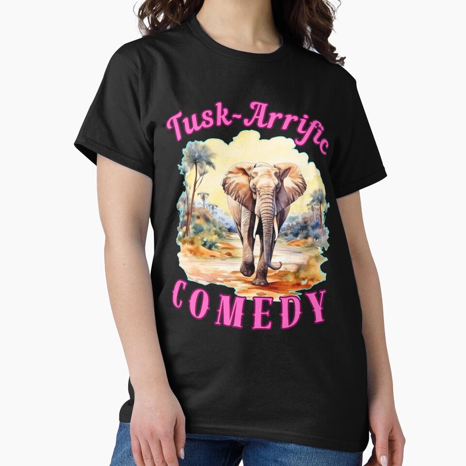 Tusk-Arrific Comedy. elephant saying by ElephantVibes