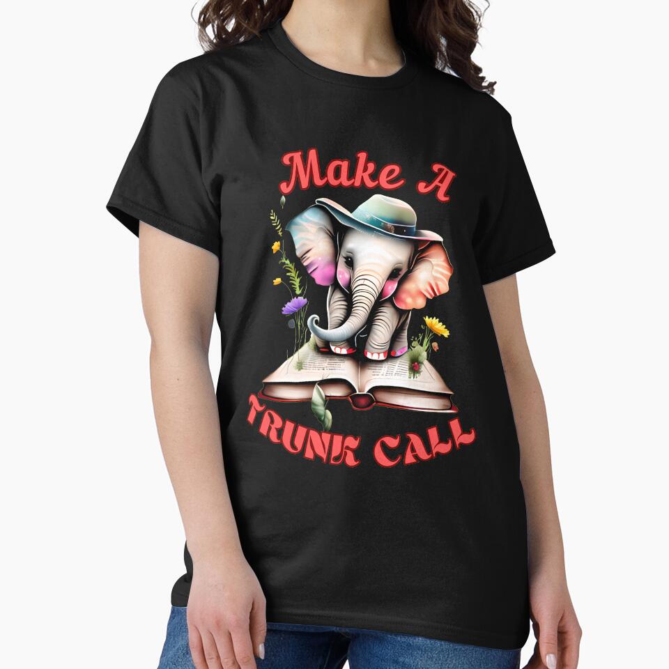 Make A Trunk Call. elephant head by ElephantVibes