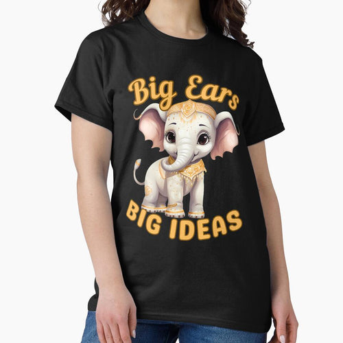 Big Ears, Big Ideas. elephant lover by ElephantVibes