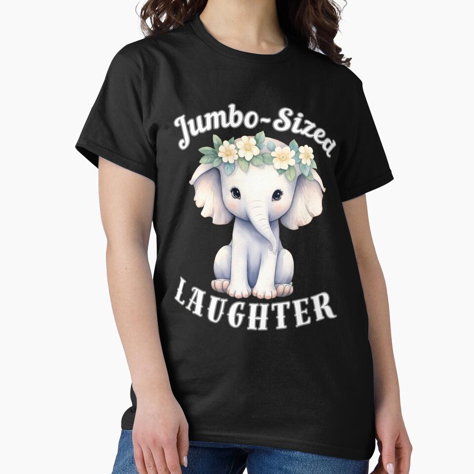 Jumbo-Sized Laughter. surreal elephant by ElephantVibes