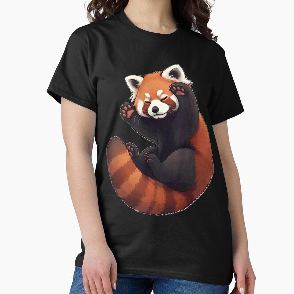 Red Panda Hug by wintervsfall