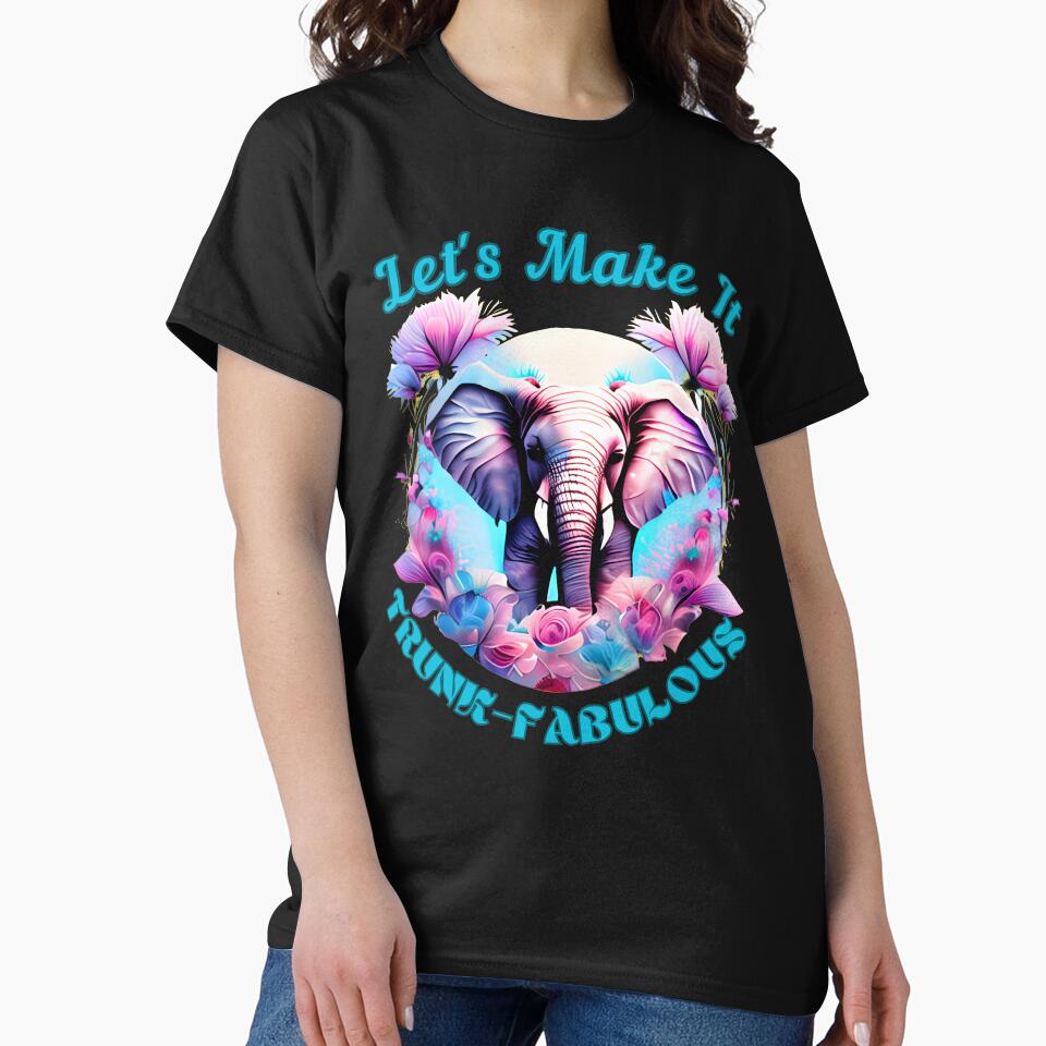 Let's Make It Trunk-Fabulous. colorful elephant by ElephantVibes