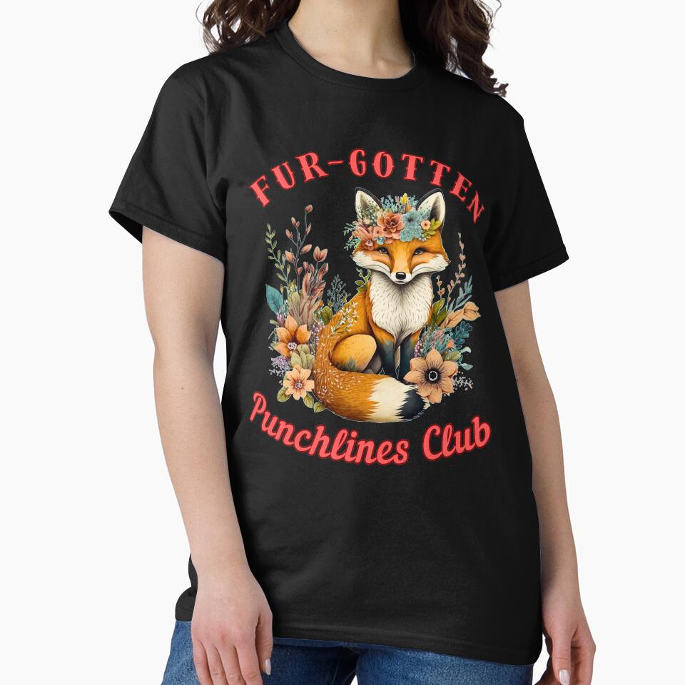 Fur-gotten Punchlines Club. fox head by FoxVibes