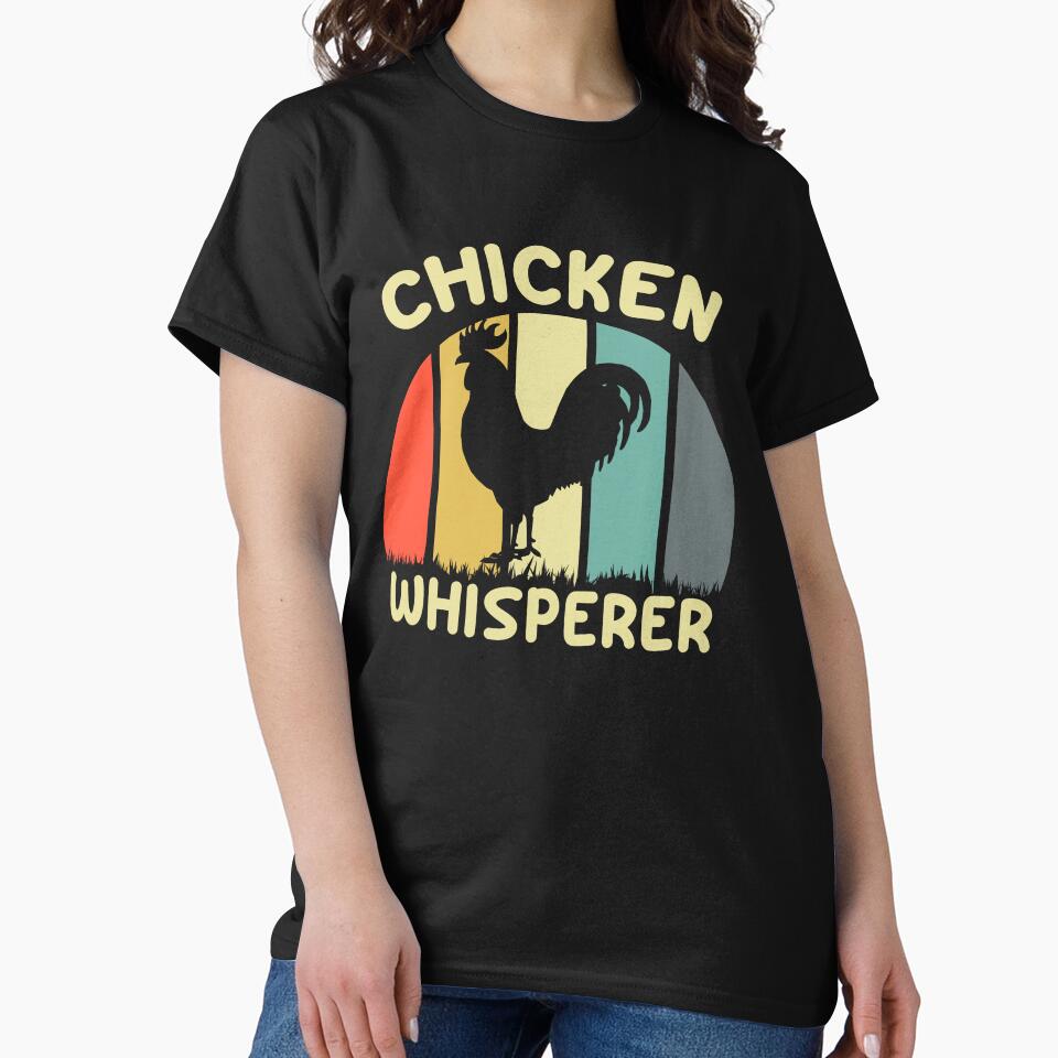 Chicken Whisperer Shirt, Chicken Farmer Shirt, Chicken Shirt, Chicken Gift, Chicken Lover, Farmer Shirt, Chicken Owner Shirt, Unisex Tee by CatchUriDesigns