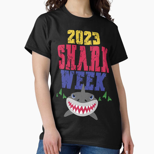 2023 Shark week Family Shark Lover Shark Gift 23 Shark Week by BronikowskiART