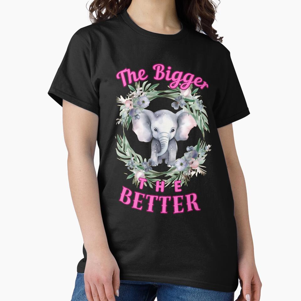 The Bigger, The Better. elephant head by ElephantVibes