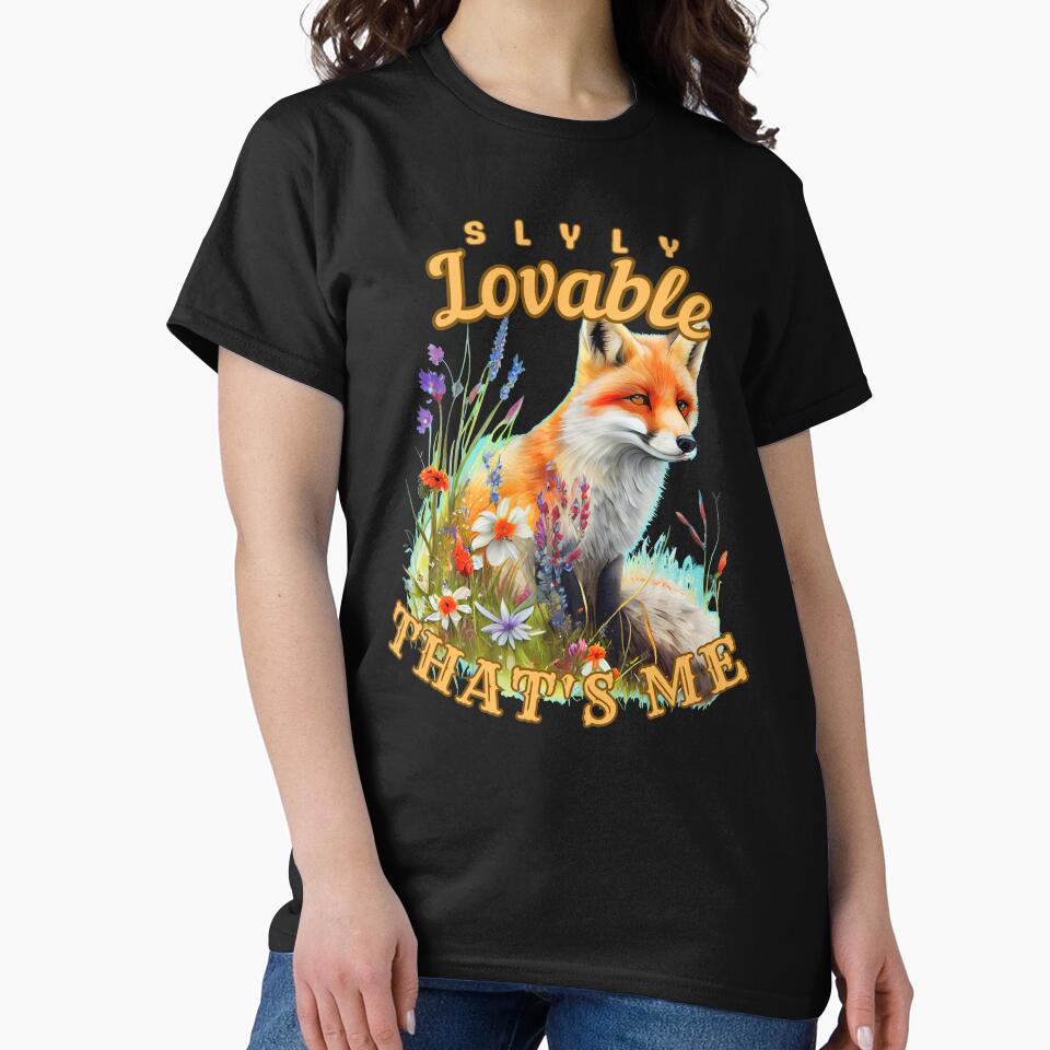 Slyly Lovable, That's Me. fox lover by FoxVibes
