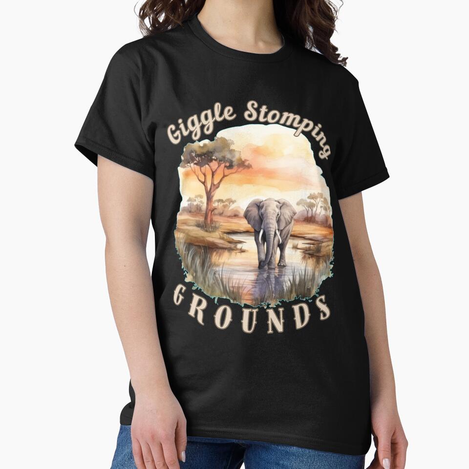 Giggle Stomping Grounds. elephant quote by ElephantVibes