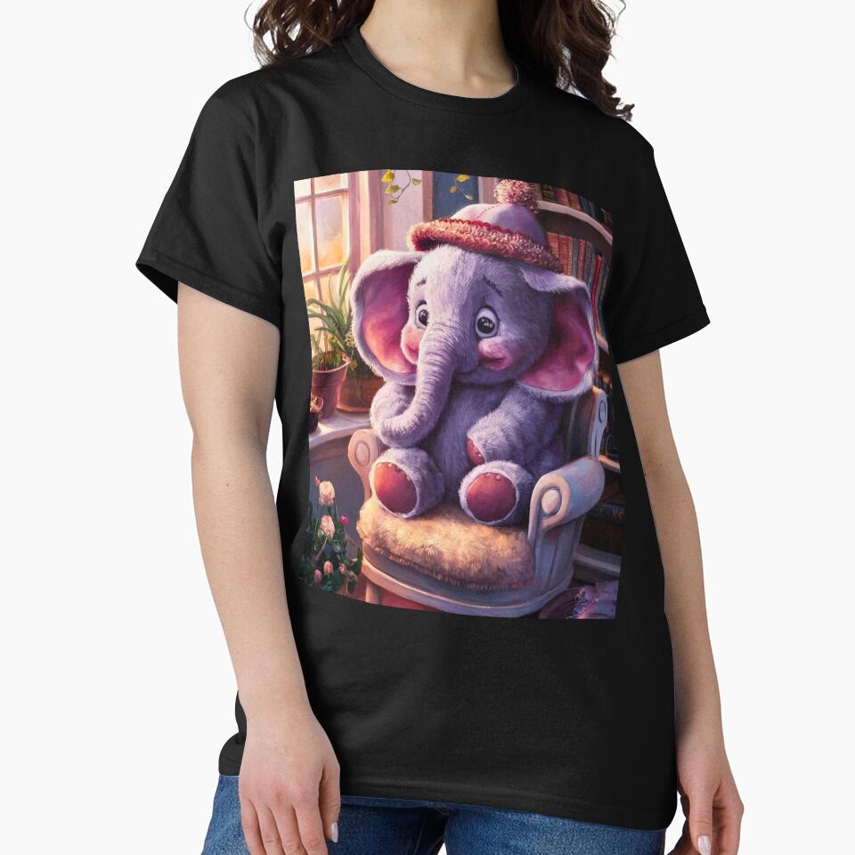 Elephant Portrait. plush elephant by ElephantVibes