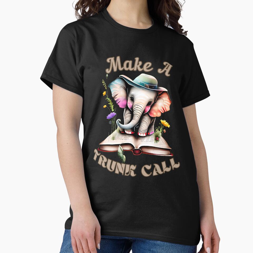 Make A Trunk Call. elephant portrait by ElephantVibes