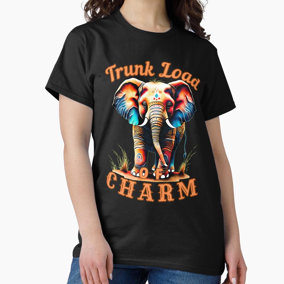 Trunk Load of Charm. elephant portrait by ElephantVibes