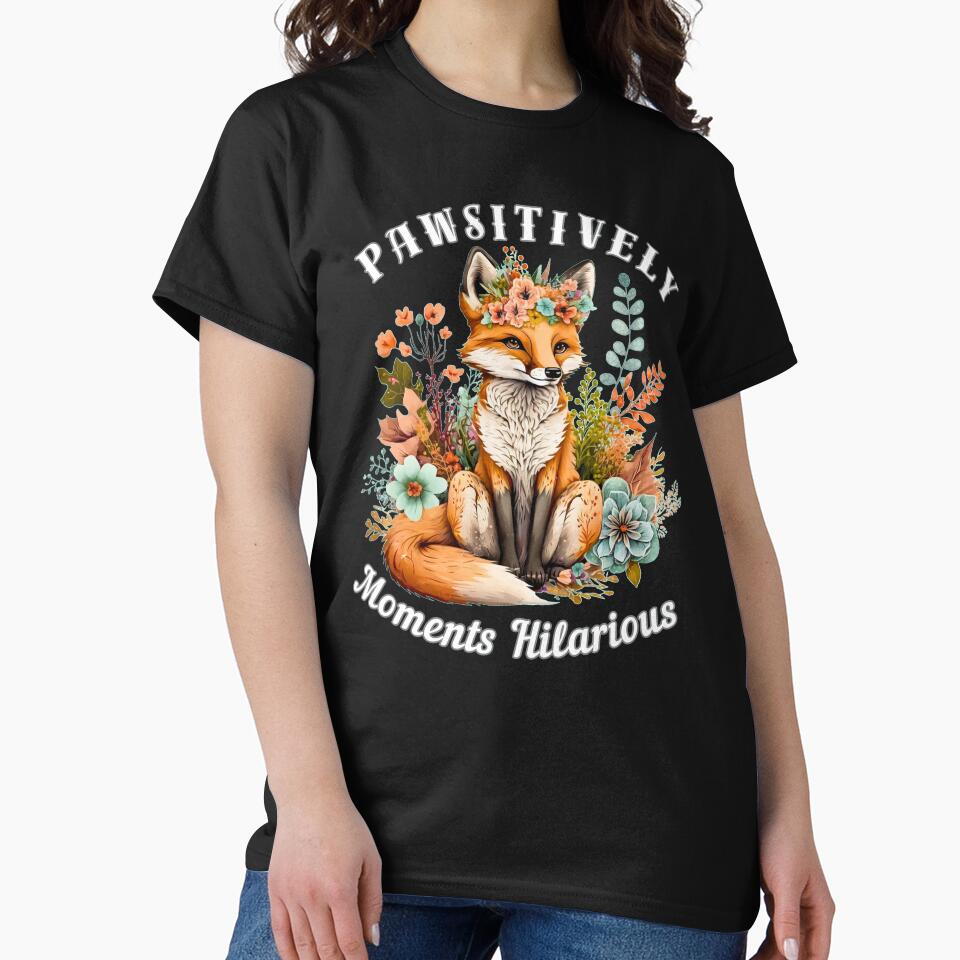 Pawsitively Hilarious Moments. fox quote by FoxVibes